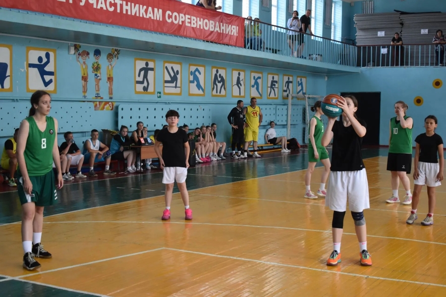 В Майкопском районе прошел открытый турнир по баскетболу